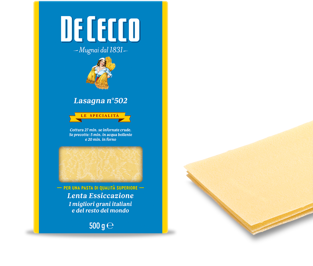 Lasagna with honey mushroms and courgettes | Italian Pasta De Cecco Recipes